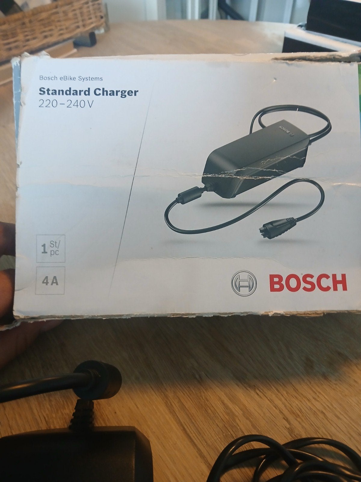 Bosch eBike Standard Lader 220-240V 4A, Fietsen en Brommers, Zo goed als nieuw