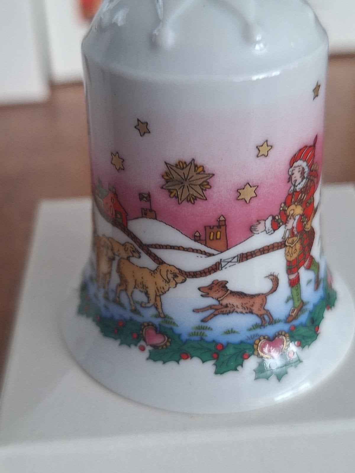 porseleinen  grote kerstballen  van hutschenreuther, Ophalen of Verzenden