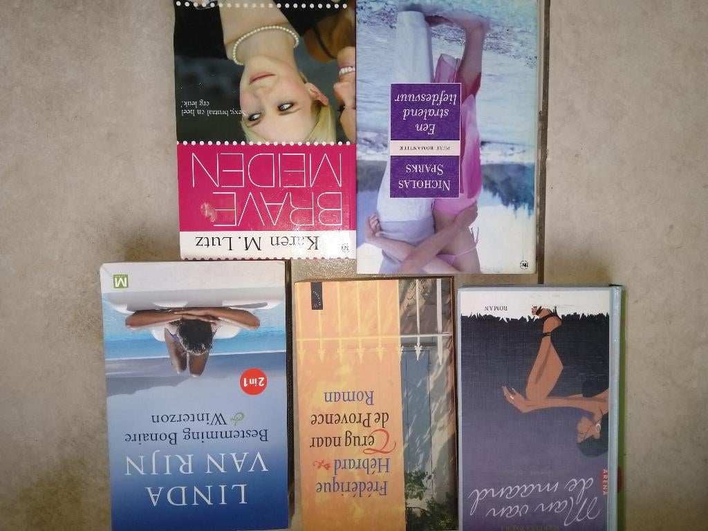 5 boeken te koop, Ophalen of Verzenden, Gelezen, Diverse auteurs