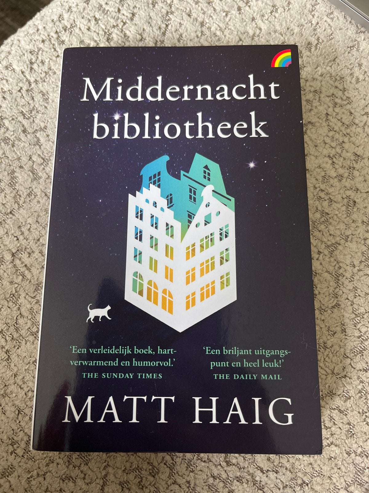 Middernachtbibliotheek - Matt Haig (Boek), Boeken, Ophalen of Verzenden, Zo goed als nieuw, Europa overig