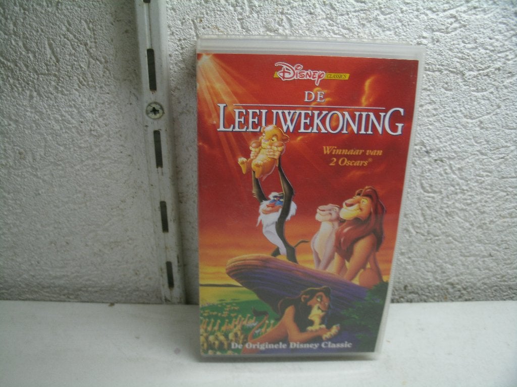 vhs 201a de leeuwekoning ned gespr, Cd's en Dvd's, VHS | Kinderen en Jeugd, Alle leeftijden, Ophalen of Verzenden, Gebruikt