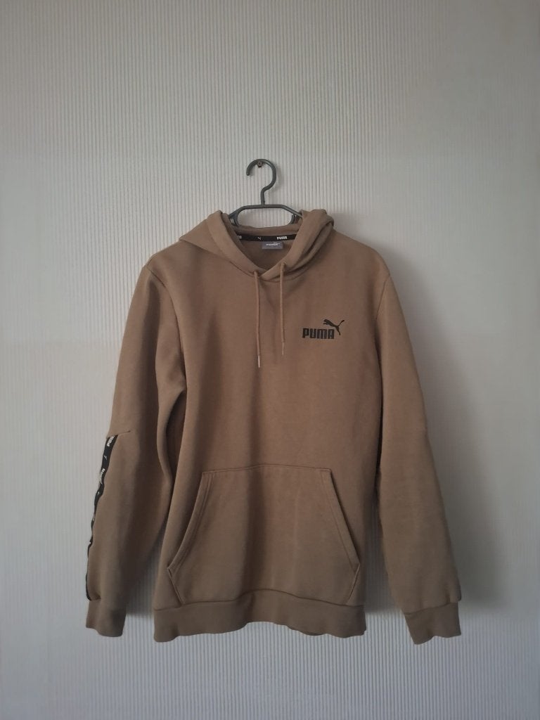 Mooie trui beige/bruin Puma maat S, Puma, Beige, Ophalen of Verzenden, Zo goed als nieuw