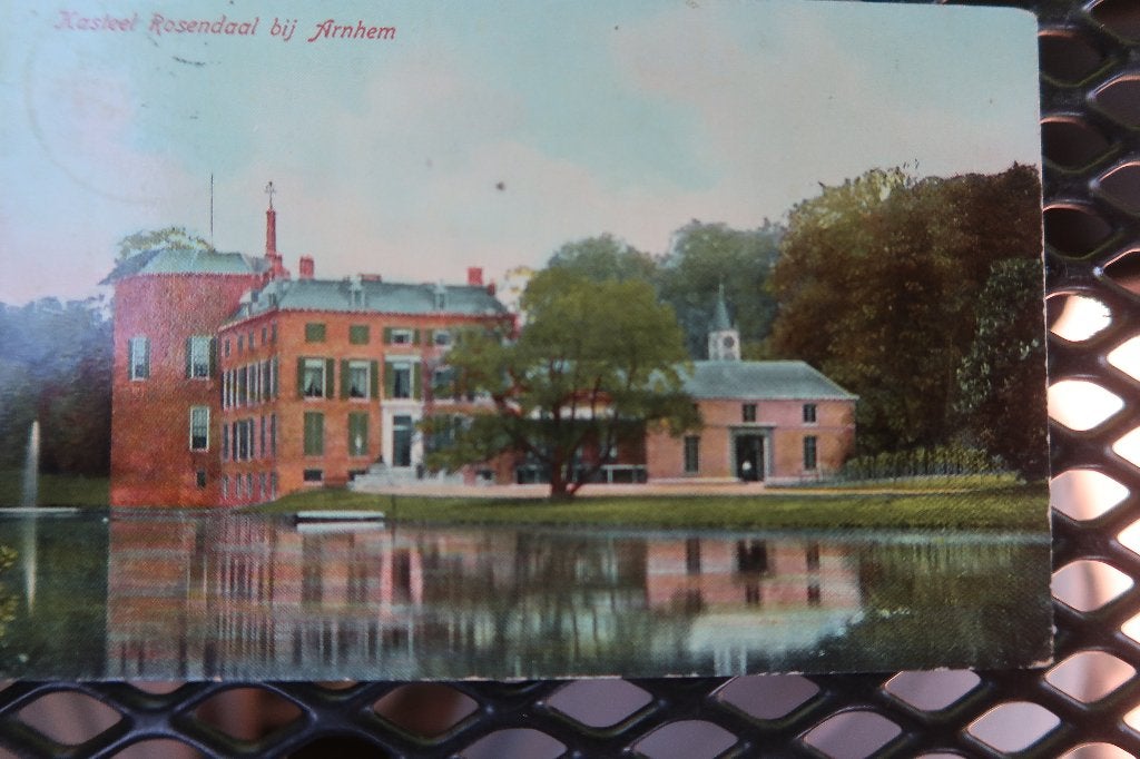 Arnhem,kasteel Rosendaal bij Arnhem, Ophalen of Verzenden, Voor 1920, Gelopen, Gelderland