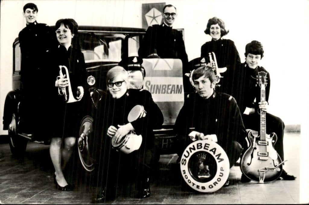 Rotterdam - Combo The Sunbeams - Het Leger des Heils, Verzamelen, Ansichtkaarten | Nederland, Ophalen of Verzenden, 1960 tot 1980