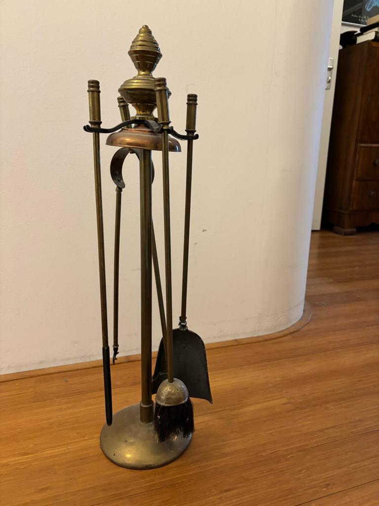 Sfeervol Antiek Haardstel - 72 cm Hoog, Ophalen of Verzenden