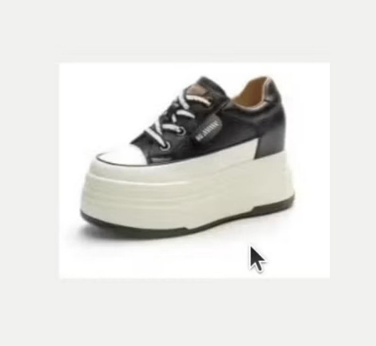 Trendy platform sneakers voor dames met 8cm hoge zool, Kleding | Dames, Ophalen of Verzenden, Nieuw, Sneakers of Gympen