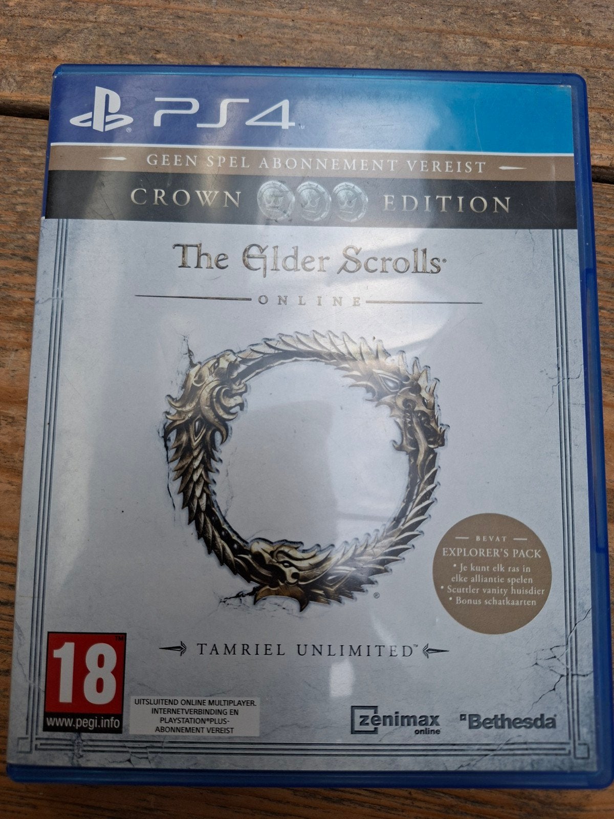 Ps4 The elder Scrolls online, Avontuur en Actie, Online, Vanaf 18 jaar, 1 speler