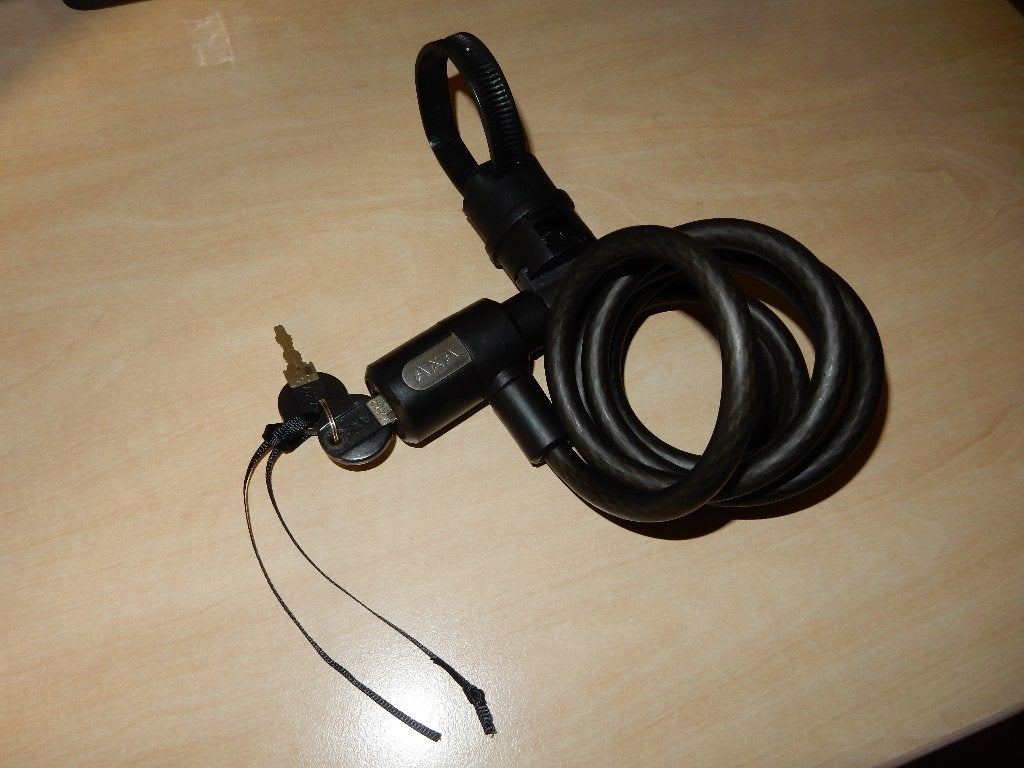 Fietsslot / kabelslot (AXA), Ophalen of Verzenden, Gebruikt, Kabelslot