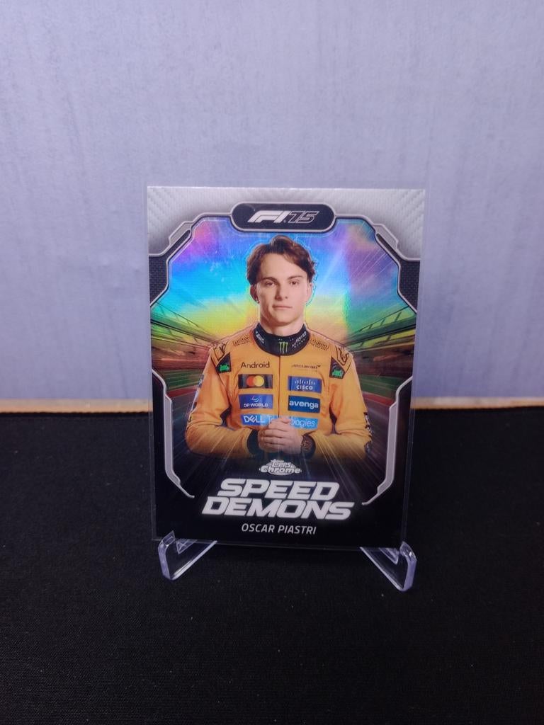 Topps F1 Speed Demons Oscar Piastri kaart, Ophalen of Verzenden