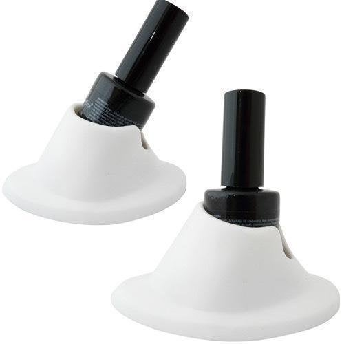 2 +1 Gratis - Nagellak Houder - Antislip Lakflesjeshouder, Verzenden, Wit, Nieuw, Handen en Nagels