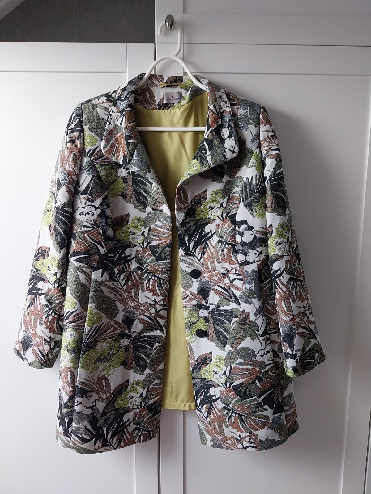 Fuchs Schmitt jas met bloemenprint maat 40, Maat 38/40 (M), Meerkleurig, Ophalen of Verzenden, Zo goed als nieuw