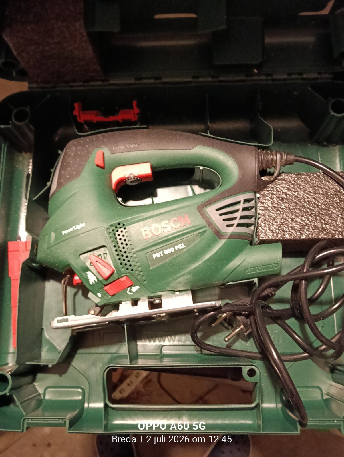 Bosch PST 900 PEL Decoupeerzaag - Zo goed als nieuw, Ophalen, Zo goed als nieuw, Decoupeerzaag, Bosch