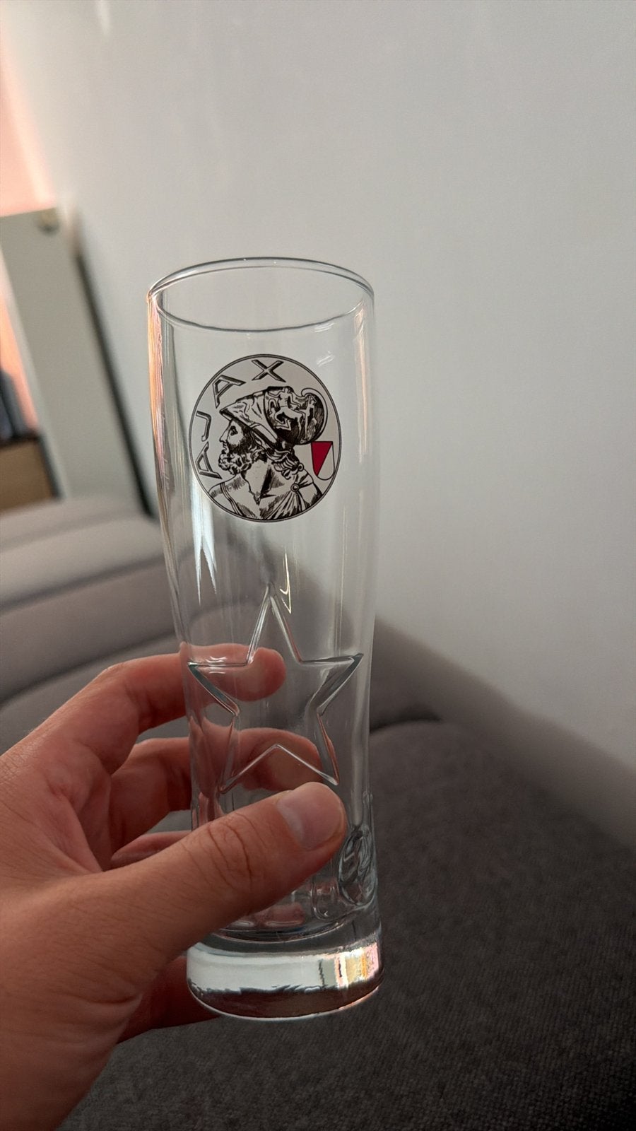 Heineken 0.0 Ajax Glas, Verzamelen, Ophalen of Verzenden, Nieuw, Heineken