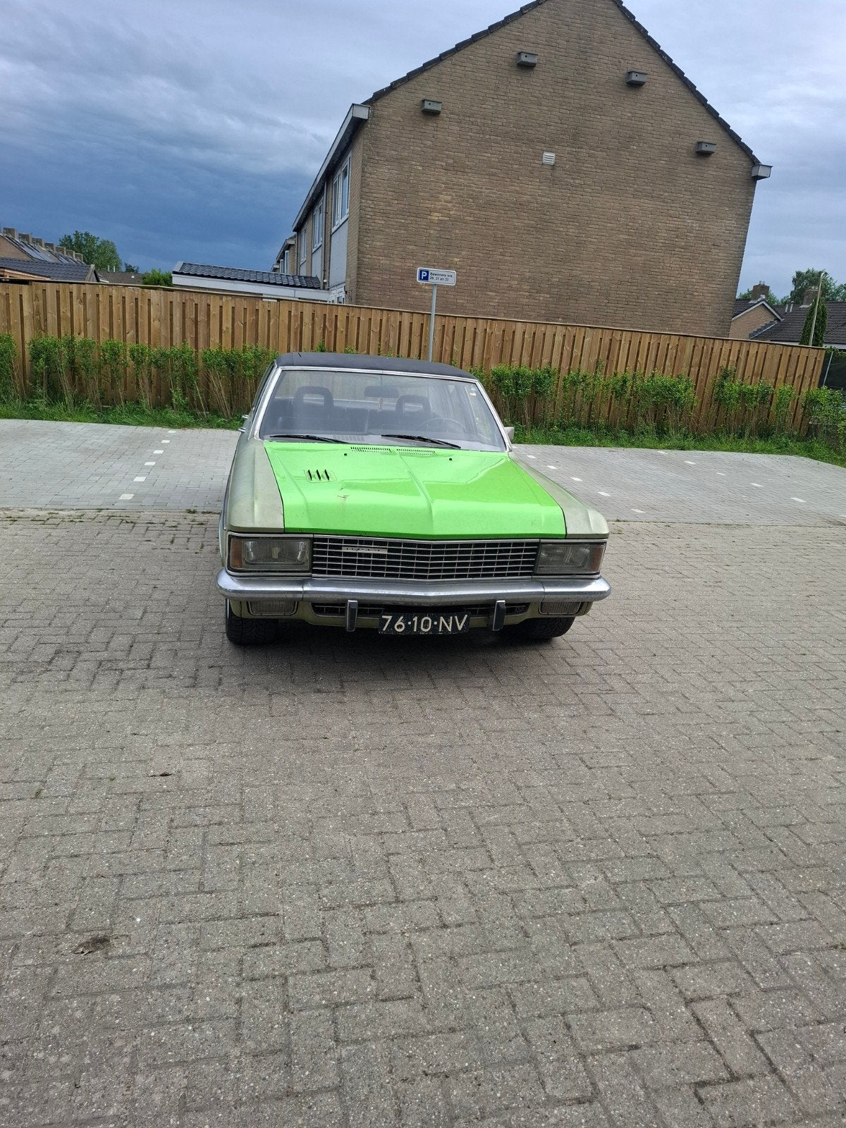 Opel Admiral 2.8 S 1970 Groen, Automaat, Achterwielaandrijving, Zwart, Particulier