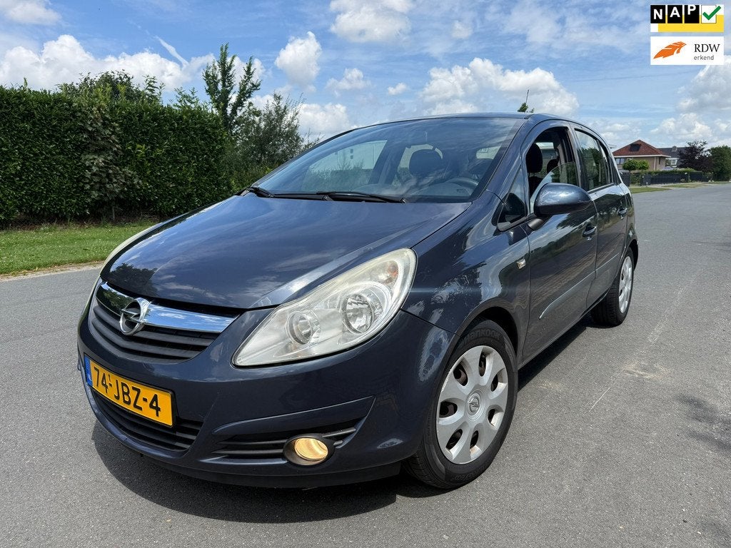 Opel Corsa 1.2-16V Edition NAP/AIRCO/APK 1 JAAR, Voorwielaandrijving, Gebruikt, 4 cilinders, 1229 cc