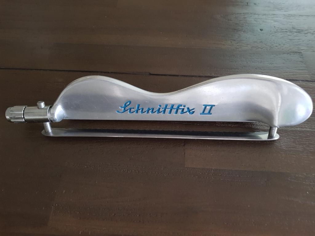 Vintage Schnittfix II Broodsnijder - Aluminium, Ophalen of Verzenden