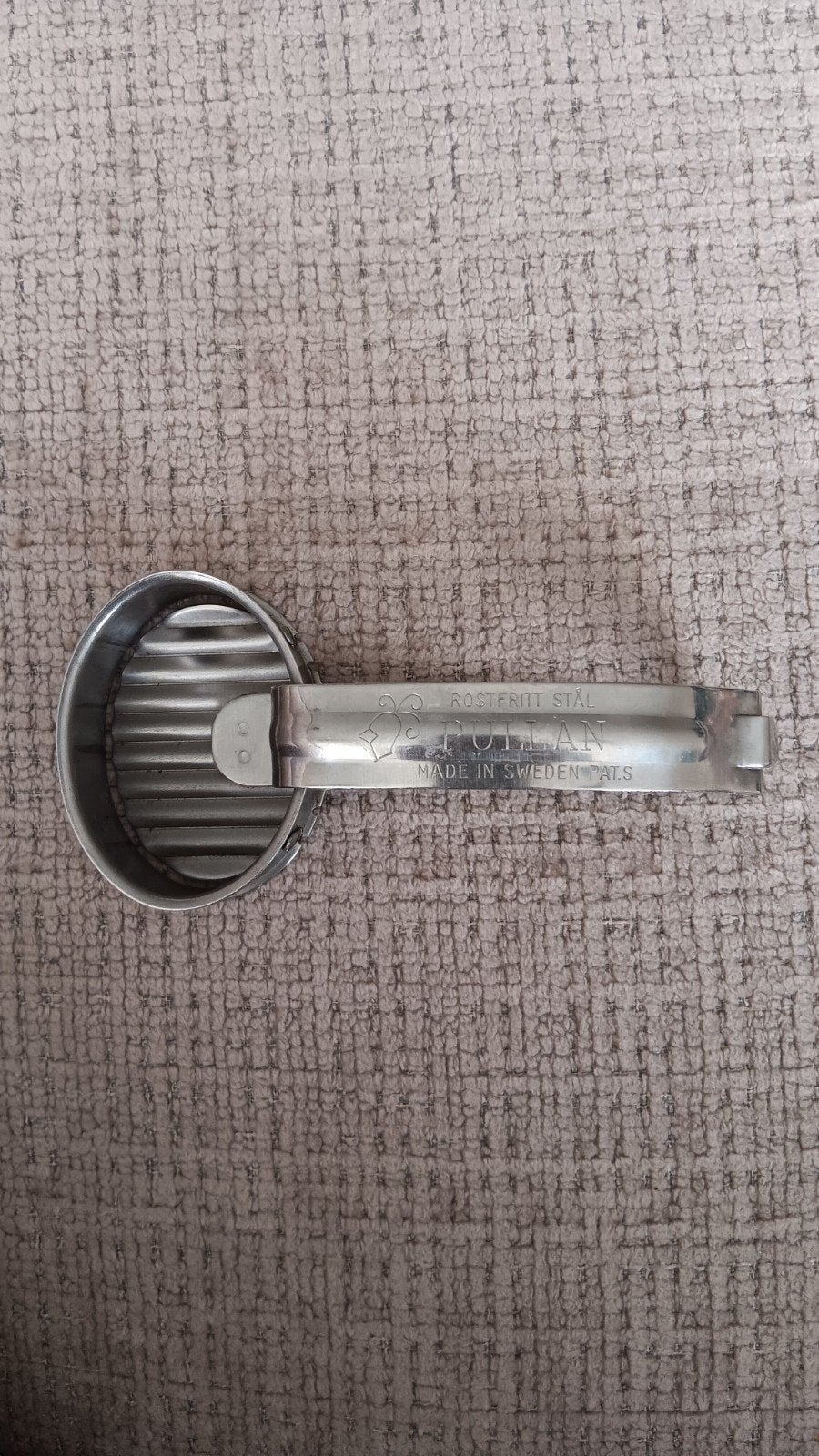 Pullan eiersnijder  champignon snijder - RVS - Made in Swede, Huis en Inrichting, Keuken | Keukenbenodigdheden, Zilver, Ophalen of Verzenden