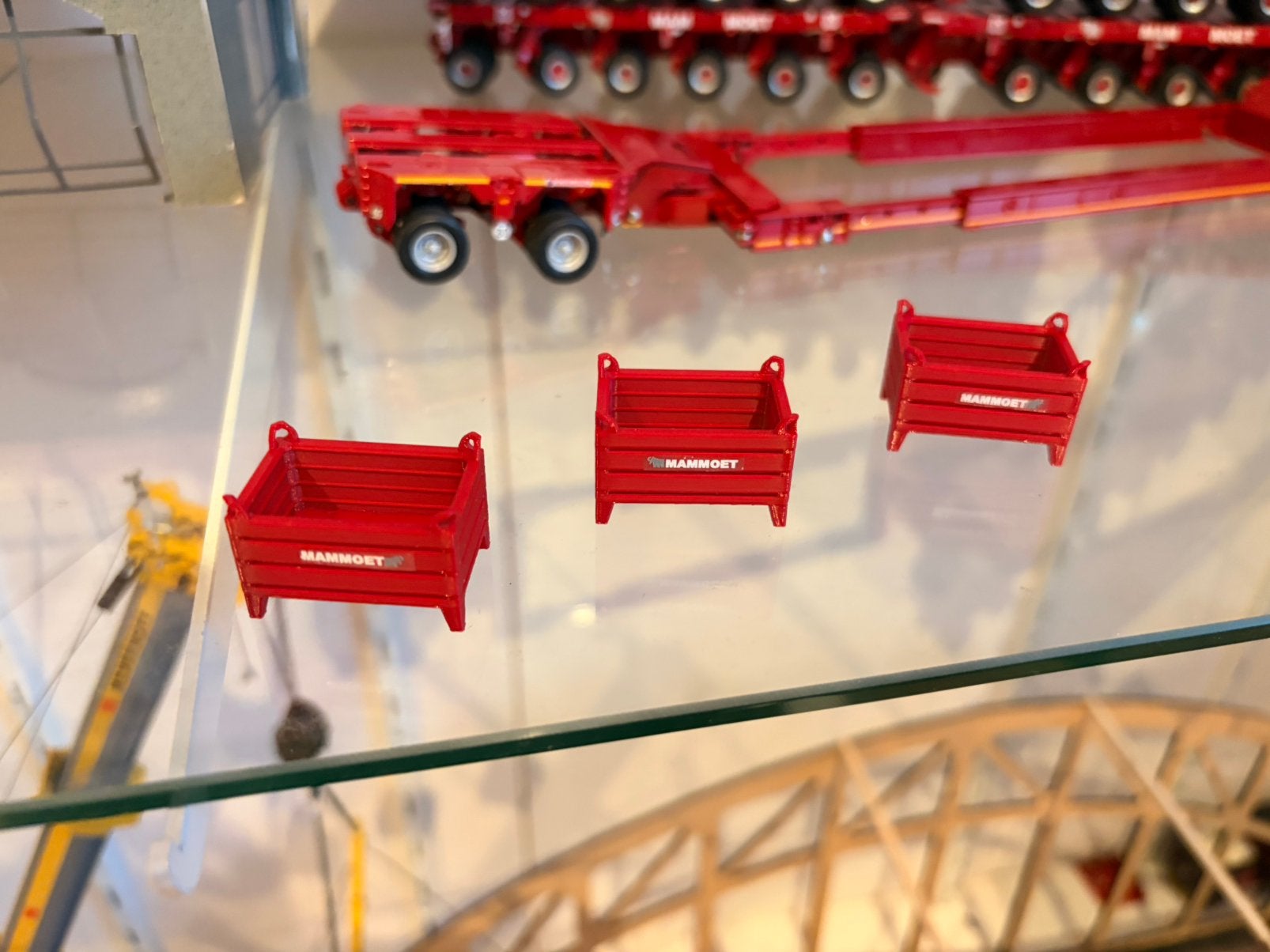Mammoet materiaal bakken, Ophalen, Zo goed als nieuw, Hijskraan, Tractor of Landbouw, Wsi