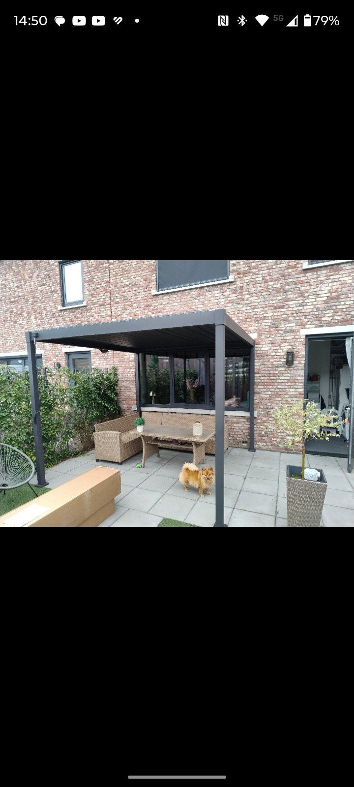 Pergola / Overkapping 3x3 en 3x4 en 3x5 nieuw in doos!!, Ophalen, Nieuw, Tuinpaviljoen