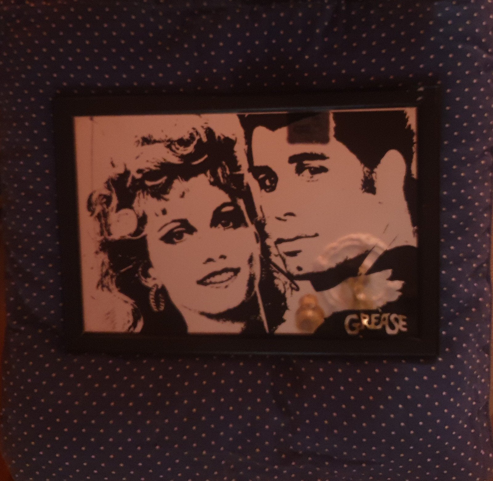 Grease spiegel vintage, Ophalen, Zo goed als nieuw, Film