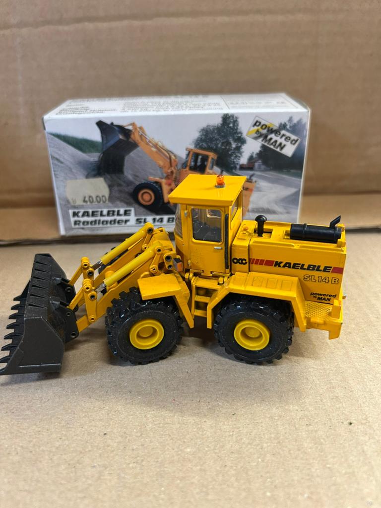 Kaelble Radlader SL 14 B - SIKU model, Ophalen of Verzenden, Zo goed als nieuw, Hijskraan, Tractor of Landbouw, SIKU