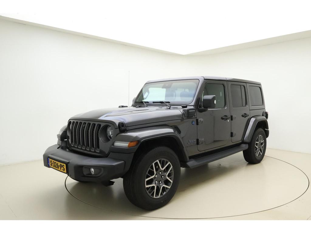 Jeep Wrangler Unlimited 4xe 380 80th Anniversary Automaat |F, Auto's, Jeep, Automaat, 4 cilinders, Cabriolet, 2248 kg