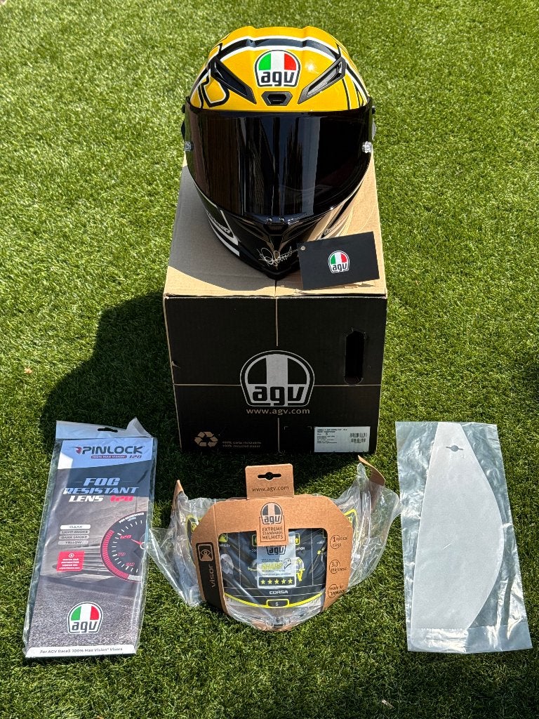 AGV Corsa R Rossi Goodwood - Nieuwstaat - Maat S, Motoren, Kleding | Motorhelmen, Ophalen of Verzenden, S, Tweedehands, Integraalhelm