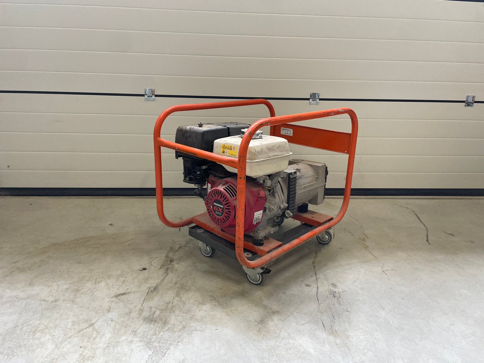 2011 Europower EP 4100 Honda 3600 Watt, Ophalen, Zo goed als nieuw, Minder dan 5 kVA, Benzine