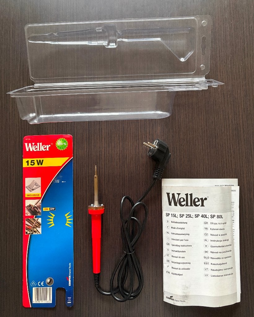 Weller SP15L (15W) soldeerbout - nauwelijks gebruikt, Ophalen of Verzenden, Zo goed als nieuw, Overige typen, Overige merken