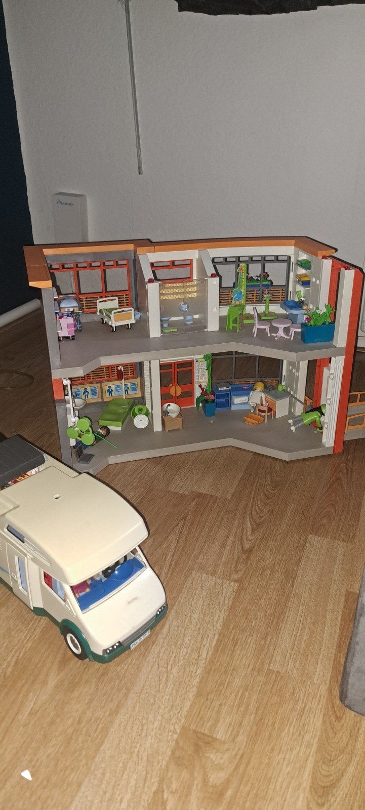 Playmobil Ziekenhuis, Camper en Losse Onderdelen, Ophalen of Verzenden, Gebruikt