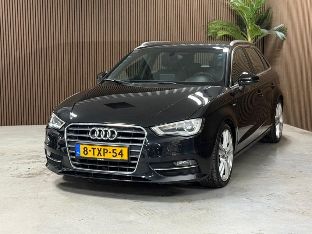 Audi A3 Sportback 1.4 TFSI S-Line (bj 2013, automaat), Auto's, Audi, Euro 5, Gebruikt, Leder en Stof, 650 kg