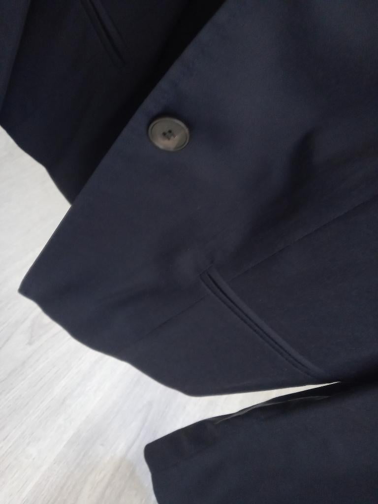 Donkerblauw blazer, Kleding | Dames, Blauw, Maat 42/44 (L), Ophalen of Verzenden, Zo goed als nieuw