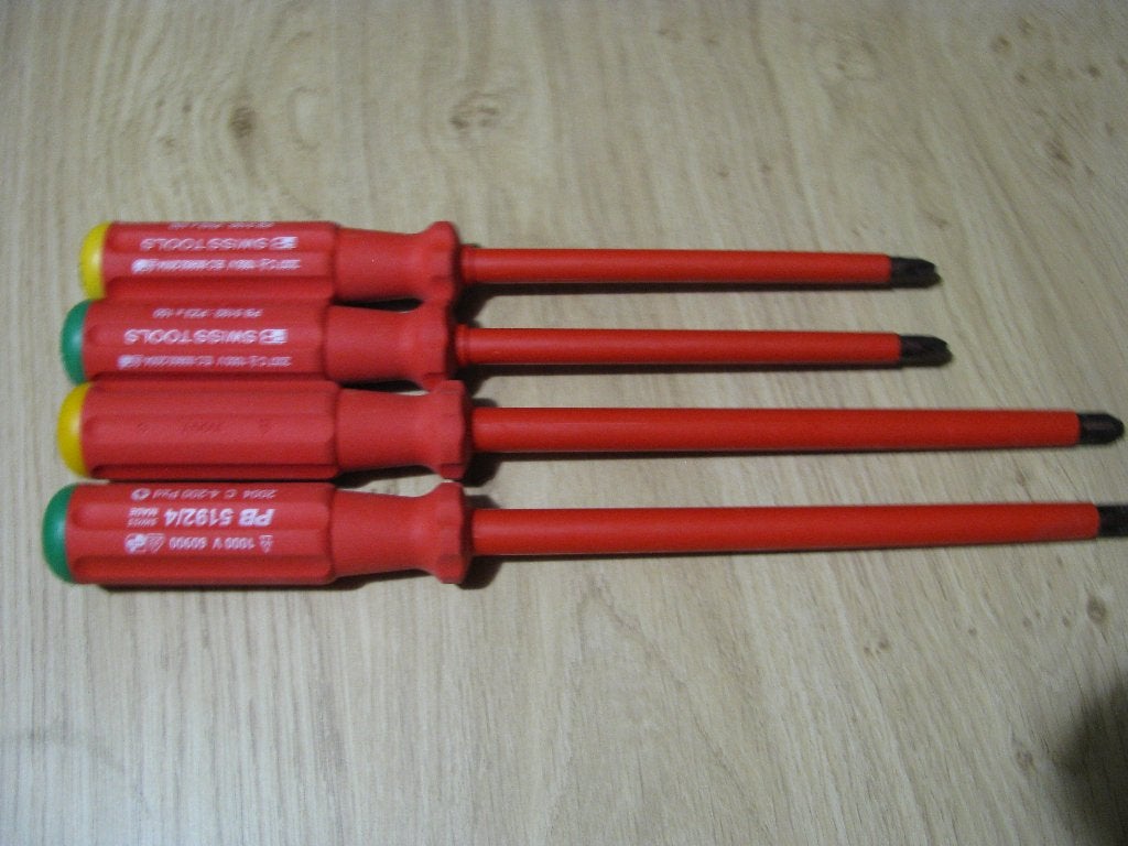4x Swiss Tools - Grote Schroevendraaiers, Ophalen, Nieuw, Schroevendraaier, Overige merken