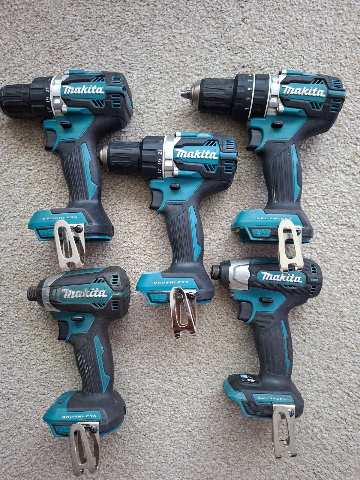 Makita DDF484,DHP484,DTD157,DTD153., Ophalen, Zo goed als nieuw, Boor- en Schroefmachine, Variabele snelheid