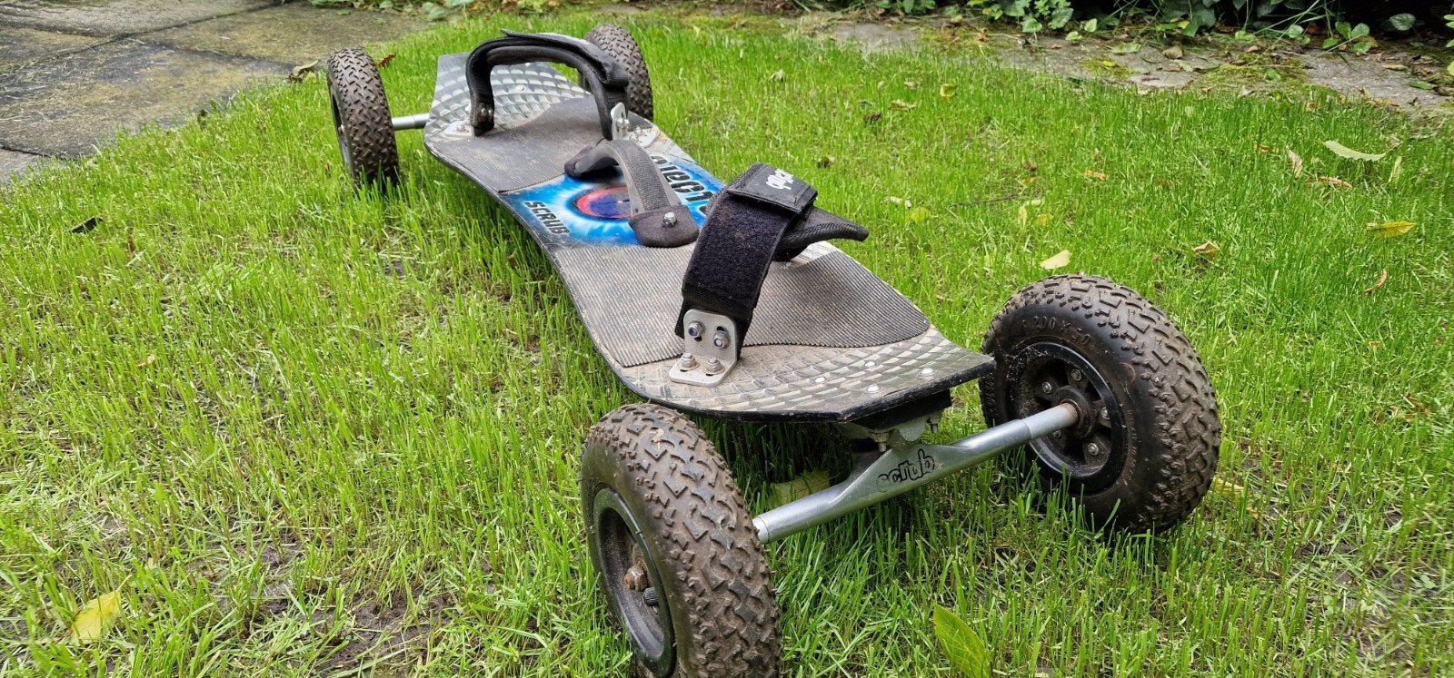 Scrub Ejector Mountainboard - Off-road Skateboard, Ophalen of Verzenden, Gebruikt, Skateboard, Longboard