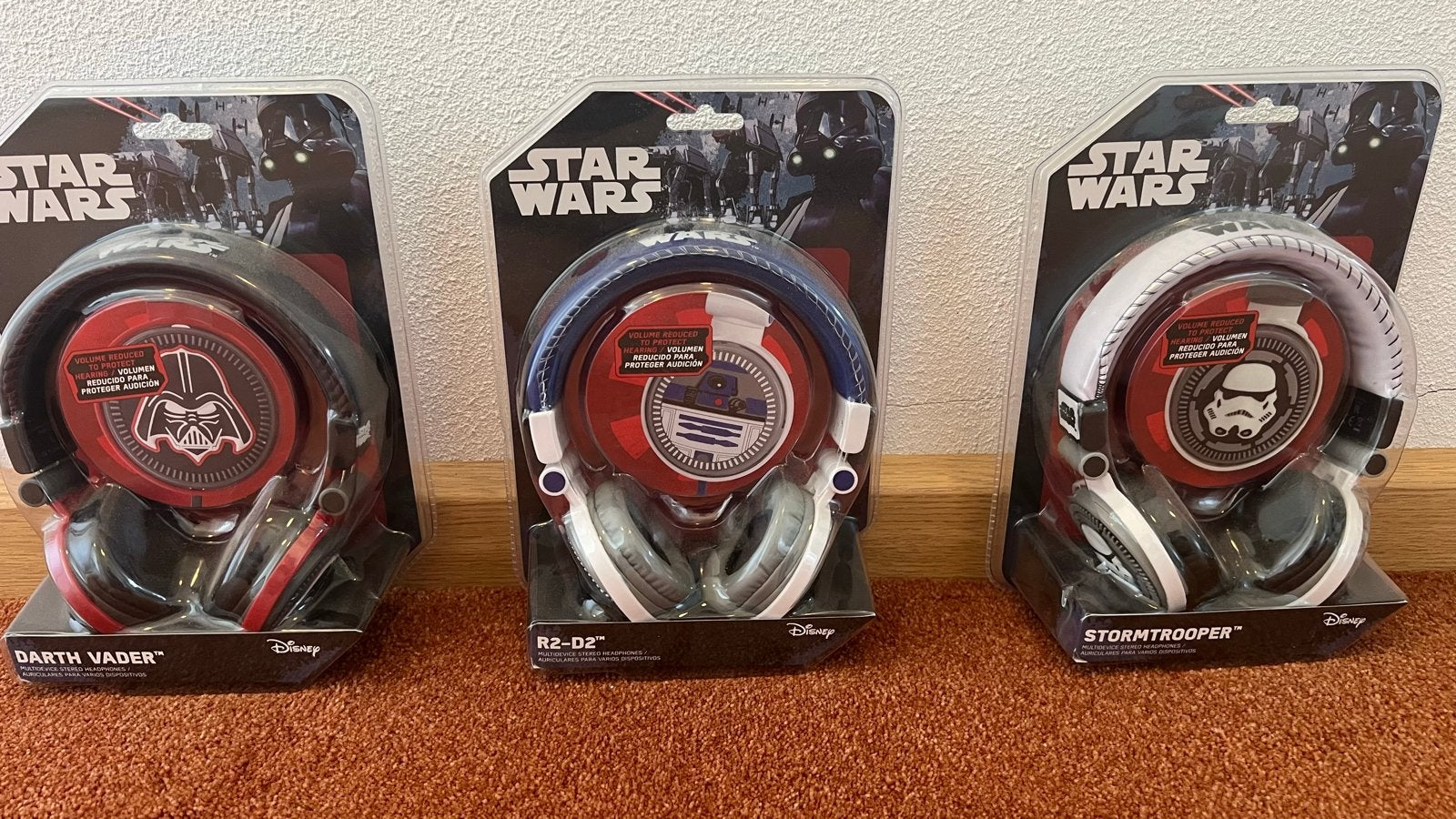 Star Wars Koptelefoons - Darth Vader, R2-D2, Stormtrooper, Overige merken, Meerkleurig, Nieuw, On-ear
