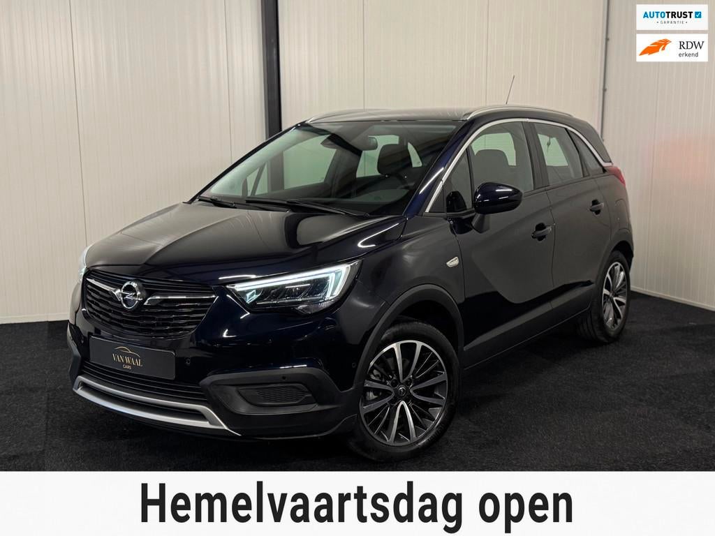 Opel Crossland X 1.2 Turbo 2021 131PK AUTOMAAT|FULLOPTION|NI, Gebruikt, 1199 cc, Blauw, Origineel Nederlands