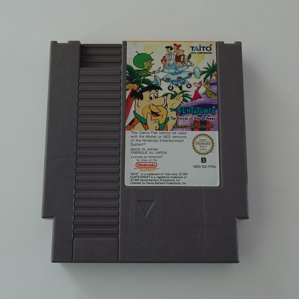 The Flintstones: The Rescue of Dino & Hoppy - Nintendo NES, 1 speler, Zo goed als nieuw, Vanaf 3 jaar, Ophalen