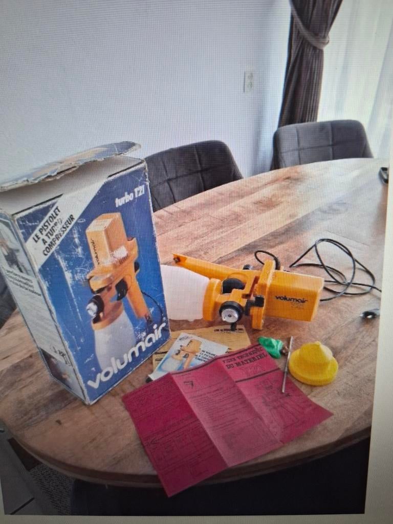 Volumair T21 Verfspuitmachine - Vintage Model, Ophalen, Gebruikt, Verfspuit of Verfpomp