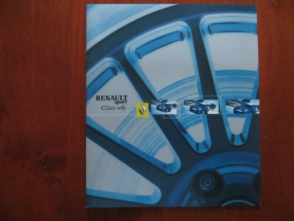 Renault Sport Clio V6 (juli 2003), Boeken, Ophalen of Verzenden, Nieuw, Renault