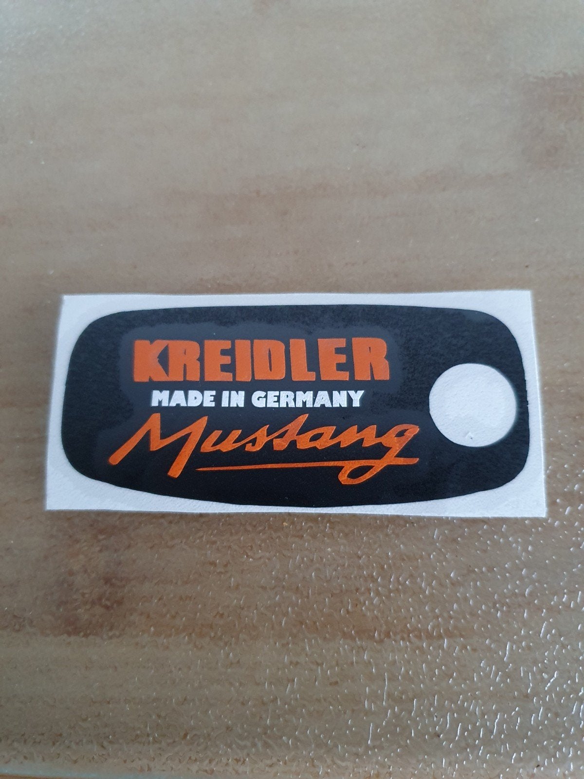 Kreidler Mustang sticker, Ophalen of Verzenden, Nieuw, Overige typen