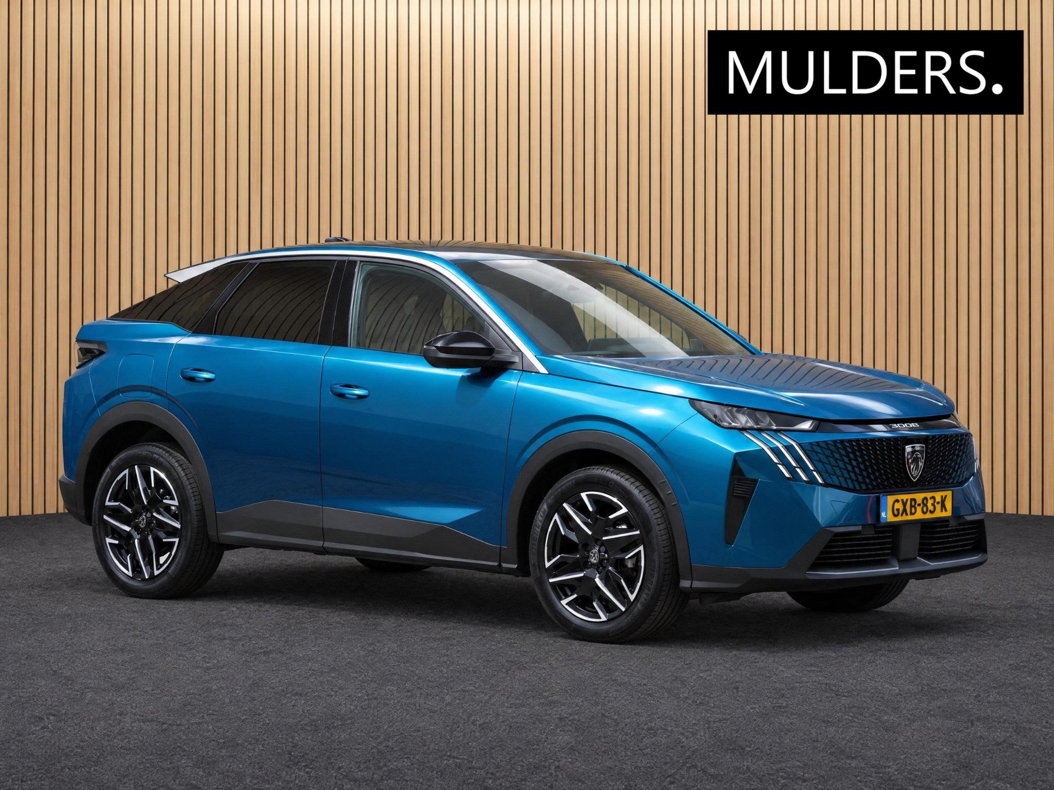 Peugeot 3008 1.2T Hybrid 145pk Allure Automaat | Camera/Navi, Auto's, Gebruikt, Euro 6, 1199 cc, Blauw