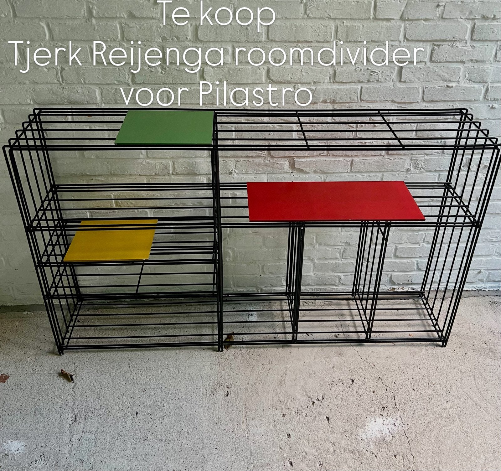 Vintage Tjerk Reijenga roomdivider voor Pilastro, Ophalen, Gebruikt, 50 tot 100 cm, Minder dan 100 cm