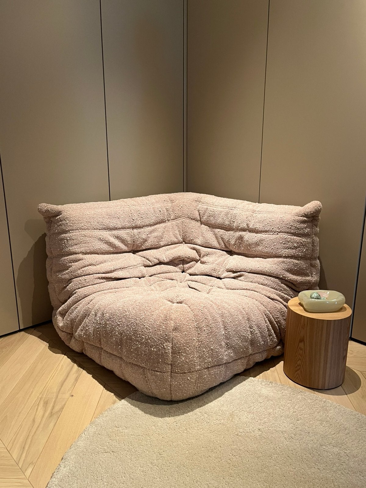 Ligne Roset hoek togo vintage, Ophalen, Zo goed als nieuw, Stof, Minder dan 50 cm