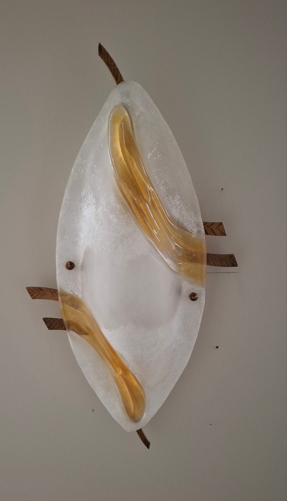 Sillux Italy Murano Design Wandlamp Sil-lux Lamp, Ophalen of Verzenden, Zo goed als nieuw, Glas