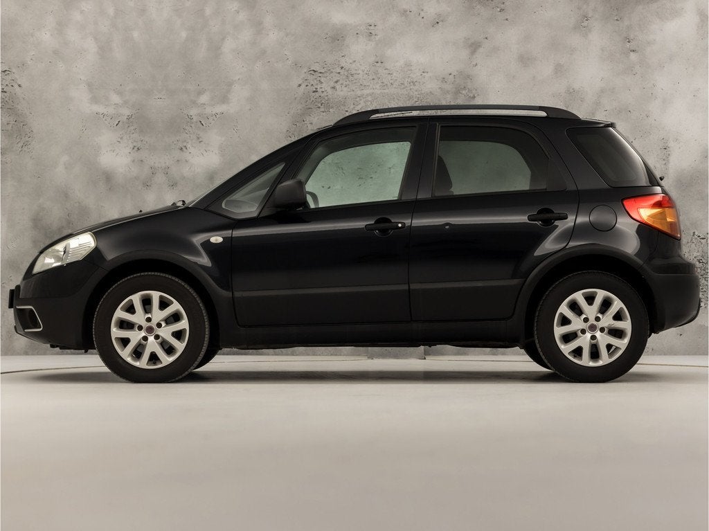 Fiat Sedici 1.6-16V Dynamic Sport Automaat (AIRCO, LOGISCH N, Auto's, Fiat, Stof, Gebruikt, Zwart, 4 cilinders