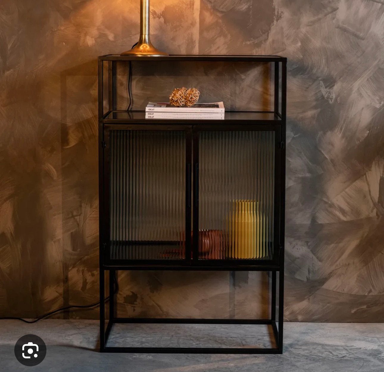 Dutchbone kast (zgan), Ophalen, Modern, industrieel, 50 tot 100 cm, Zo goed als nieuw