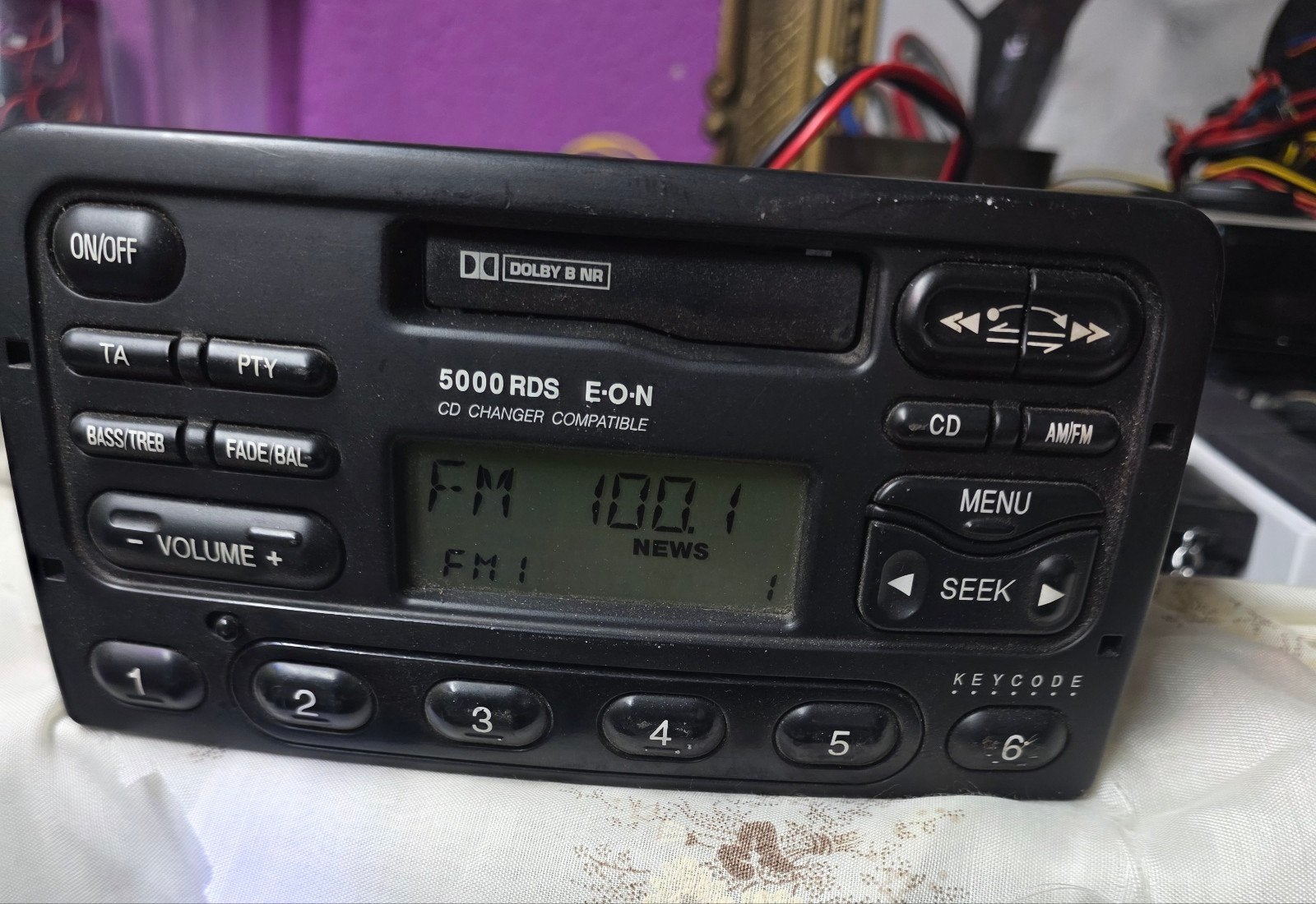 Ford Cassette Radio 5000 rds, Auto diversen, Ophalen of Verzenden