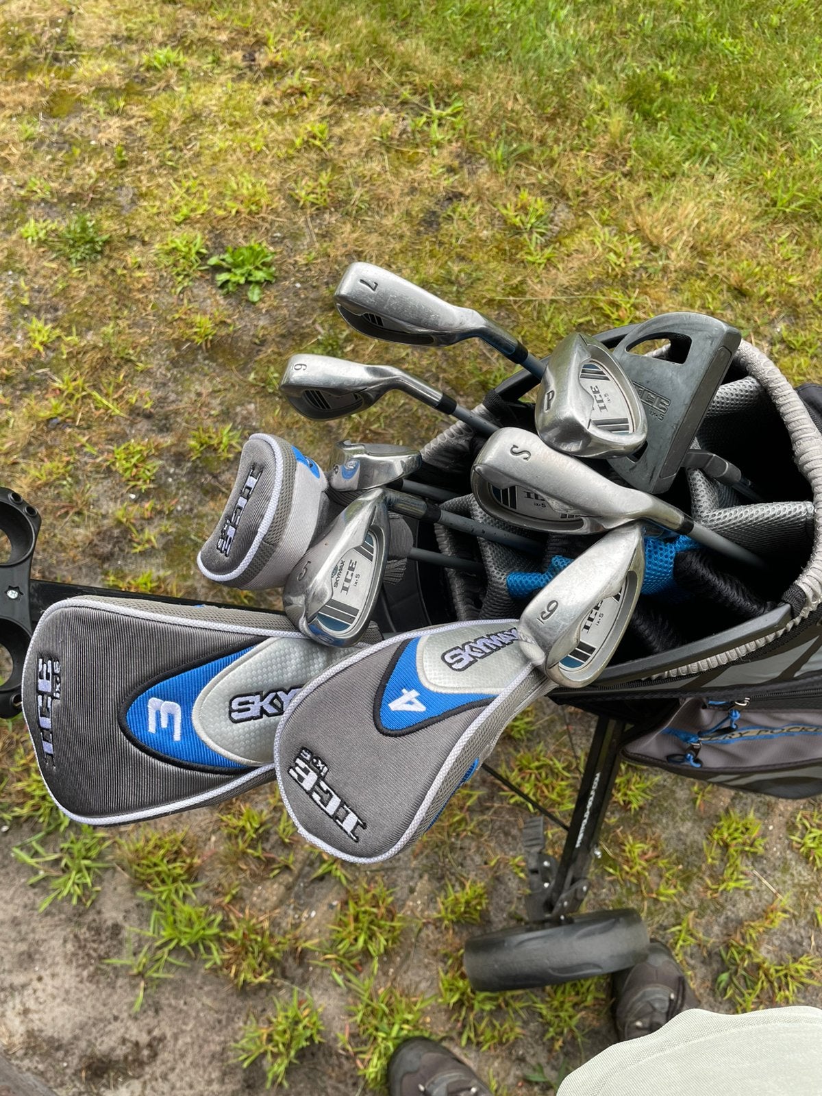 Golfset beginner, Ophalen, Gebruikt, Set