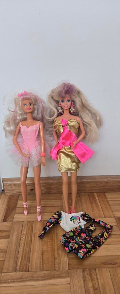 2 originele Barbies: Ballet Barbie & Troll Barbie, Kinderen en Baby's, Speelgoed | Poppen, Ophalen of Verzenden, Barbie